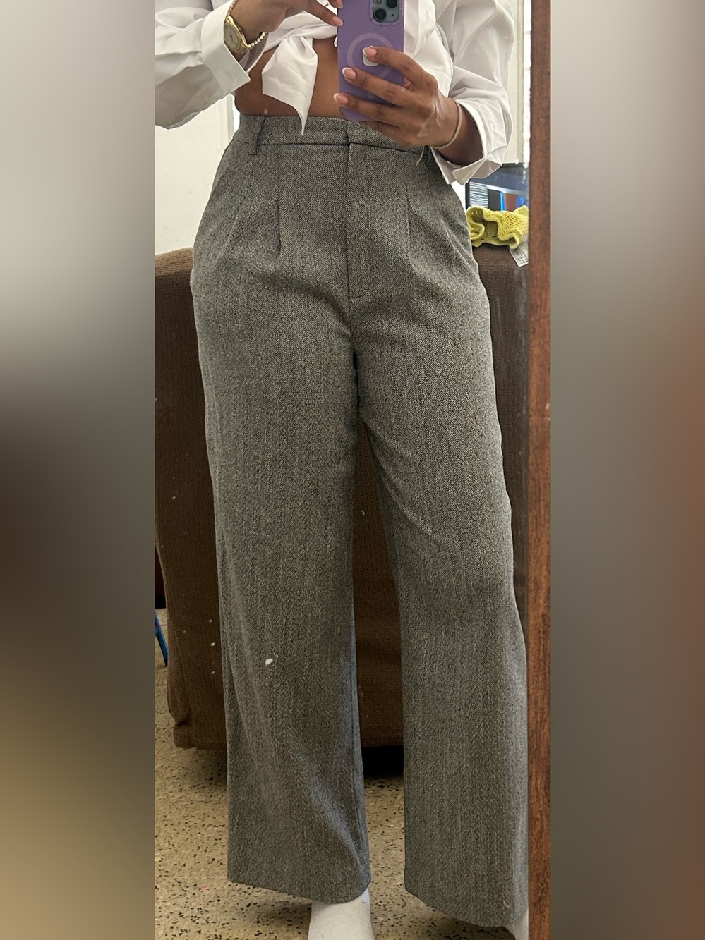 H&M size 6 Dress Pants - Gray